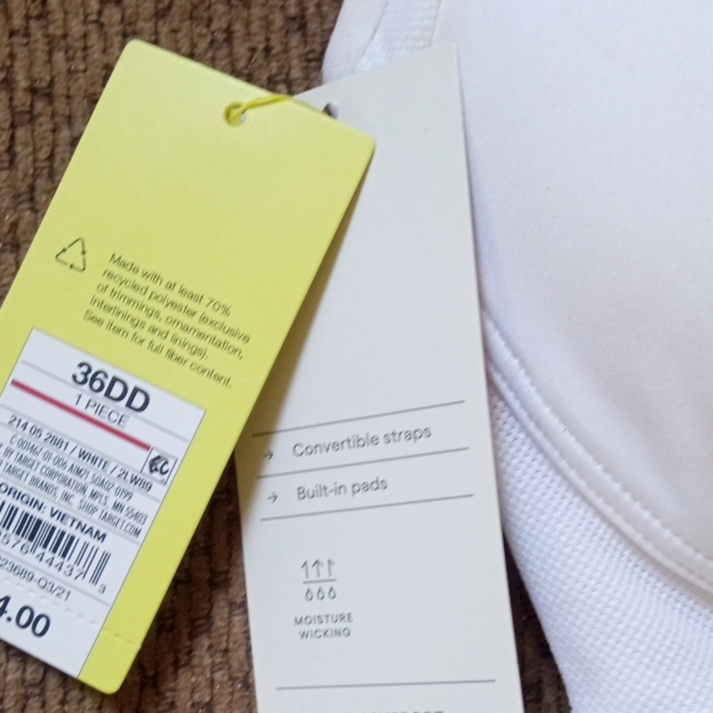 White Convertible Bra